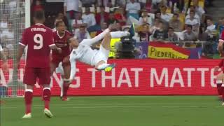 Gareth Bale Unreal Bicycle Kick Goal HD [upl. by Dhumma]