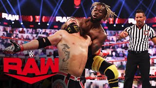 The New Day vs AJ Styles amp Omos – Raw Tag Team Championship Match Raw May 3 2021 [upl. by Constantine]