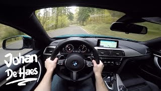 2017 BMW 420d Gran Coupé 190 hp POV Test drive [upl. by Lorre]