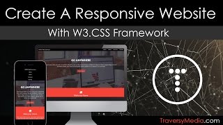 Create a Responsive Website With the W3 CSS Framework [upl. by Jadda]