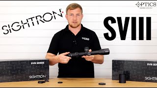 Sightron SVIII Rifle Scope  Quickfire Review [upl. by Richlad]