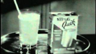 Vintage 1950s Nestles Quik Commercial [upl. by Ttoile352]