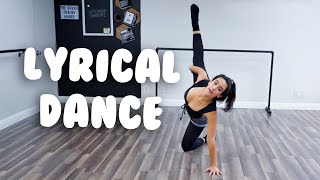 Beginner Lyrical Dance with trainwithkendall [upl. by Faruq739]