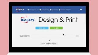 Avery Crea e Stampa personalizza le tue etichette con il nostro software gratuito [upl. by Aciram]