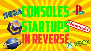 Consoles Startups in reverse [upl. by Htiekal]