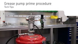 Basic Grease Pump Priming Procedure [upl. by Nalaf307]