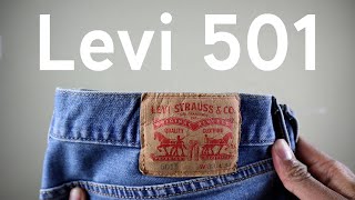 Levis 501 Review Sizing Thoughts [upl. by Mukerji]