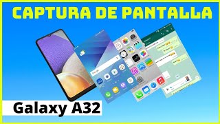 ▶️ Samsung Galaxy A32 COMO Hacer una 𝘾𝙖𝙥𝙩𝙪𝙧𝙖 𝙙𝙚 𝙋𝙖𝙣𝙩𝙖𝙡𝙡𝙖  Trucos y Consejos A32 [upl. by Uke467]