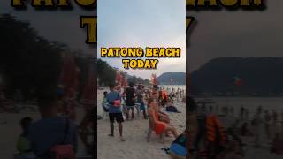 PATONG BEACH TODAY WALK  PHUKET THAILAND 🇹🇭 [upl. by Ynohtnakram]