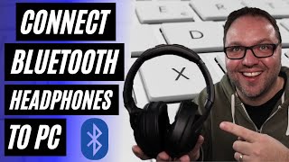 How to Connect Bluetooth Headphones to PC  Windows 10 🎧 [upl. by Baalbeer707]