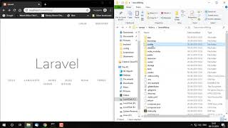 How to run laravel project on localhost windows 10 without use php artisan serve [upl. by Bartholomew]