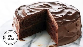 Professional Baker Teaches You How To Make CHOCOLATE CAKE [upl. by Eidassac330]