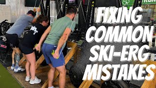 Fixing Common Mistakes on Concept2 Skierg Technique [upl. by Enilauqcaj]