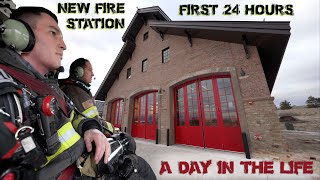 First 24 Hours in a New Fire Station  A Day in the Life [upl. by Paola]