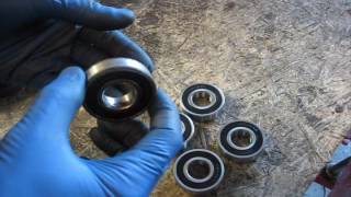 MTD spindle bearing replacement [upl. by Welby339]