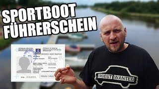 🔴SPORTBOOT FÜHRERSCHEIN MACHEN BINNNEN UND SEE [upl. by Yehtomit817]