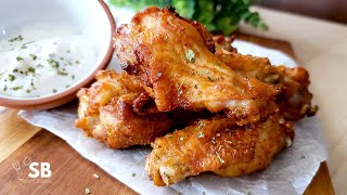 Chicken Wings in the Air Fryer  Alitas de pollo en la freidora de aire [upl. by Takeshi533]