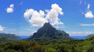 The truly idyllic island of Moorea French Polynesia [upl. by Llerehs]