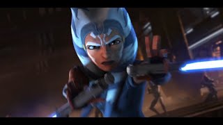 The Clone Wars Finale  Rex amp Ahsoka Escaping Order 66 HD [upl. by Atauqal]