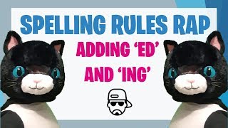 Spelling Rule Rap Adding ing and ed [upl. by Nonnag]