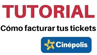 Como facturar tickets de Cinepolis  facturación en linea [upl. by Yclehc]