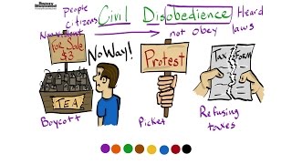 Civil Disobedience Definition for Kids [upl. by Elaina599]