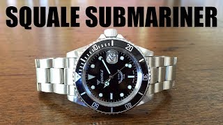 Squale 20 Atmos Classic 1545 Automatic Dive Watch Review  Perth WAtch 274 [upl. by Nylednarb]