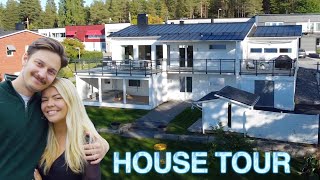 VISAR UPP VÅRAT DRÖMHUS  House tour [upl. by Edwards]