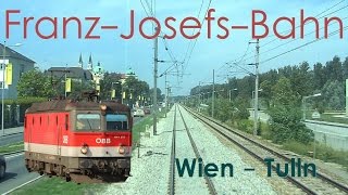 Führerstandsmitfahrt FranzJosefsBahn Wien  Tulln HD  Cab Ride ÖBB 1144 [upl. by Wiencke]