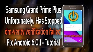 Samsung Grand Prime Plus dmverity verification failed [upl. by Seto626]