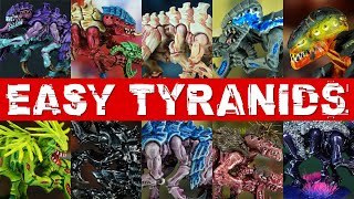 Speed Painting TYRANIDS 10 awesome ways [upl. by Namdor]