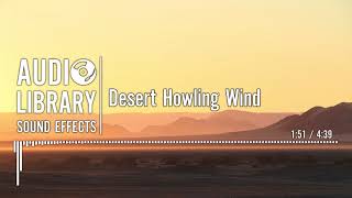 Desert Howling Wind  Sound Effect [upl. by Hui875]