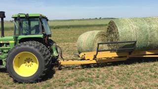 Henke Buffalo 7800 Bale Mover Quarter Turn® Arm [upl. by Travax408]