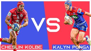 Incredibly Athletic  Cheslin Kolbe Vs Kalyn Ponga  Rugby Union Stepper vs Rugby League Stepper [upl. by Coffey]