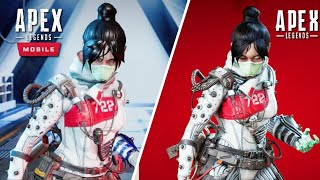 Apex Legends Mobile vs PC  Battle Royale Comparison [upl. by Kast]