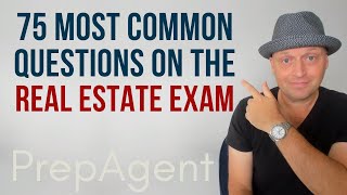 75 Most Common Questions on the Real Estate Exam 2023 [upl. by Bea551]