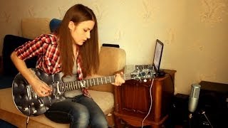 Slash  Anastasia guitar cover by Marina Andrienko [upl. by Eulalia902]