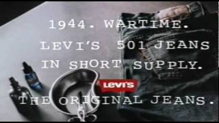 Levis 501 Jeans Commercial [upl. by Notnirb]