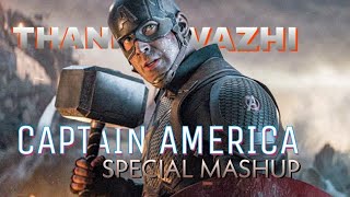 Captain America Special Mashup  Thani Vazhi DARBAR [upl. by Shakti]