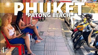 Walking Tour Phuket  GOOD WEATHER Patong Thailand [upl. by Deden]