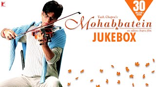 Mohabbatein  Audio Jukebox  Full Songs  JatinLalit Anand Bakshi  Shah Rukh Khan Aishwarya Rai [upl. by Agarhs320]