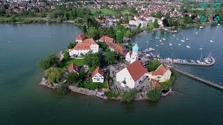 Wasserburg Bodensee Rundflug Aerial Video [upl. by Lipson]