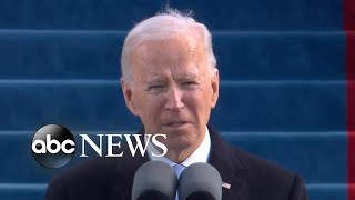 President Joe Biden delivers his inaugural address  FULL SPEECH [upl. by Kcirderfla]