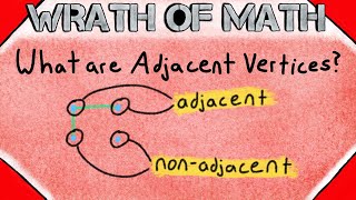 What are Adjacent Vertices  Graph Theory [upl. by Onilatac223]