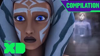 Ahsoka Tano Compilation  Star Wars Rebels  disneyxd [upl. by Moyna]