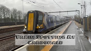 Train Spotting at Cardonald [upl. by Laehpar896]