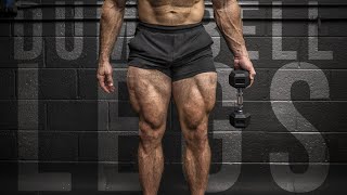 4 BEST Dumbbell Leg Exercises YOU NEEDS TO TRY THESE [upl. by Ardnoet]