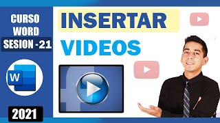 Insertar video en Word desde Youtube o PC  21 [upl. by Latrina282]