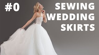 Sewing Wedding Skirts and Petticoats DIY [upl. by Aetnahc]