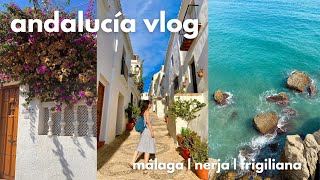 ANDALUCIA SPAIN VLOG  ITINERARY  5 days in Malaga Nerja Frigiliana [upl. by Dag]